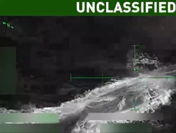 Ataque a submarino supuestamente cargado de droga
