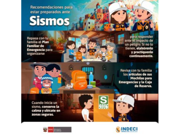 Recomendaciones INDECI.