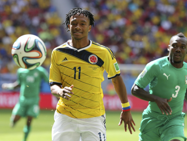 Colombia vs. Costa de Marfil en 2014