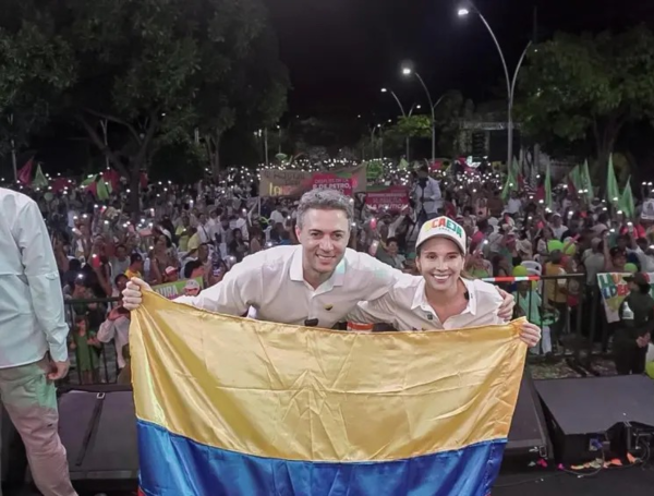 Daniel Quintero y Laura Ahumada.