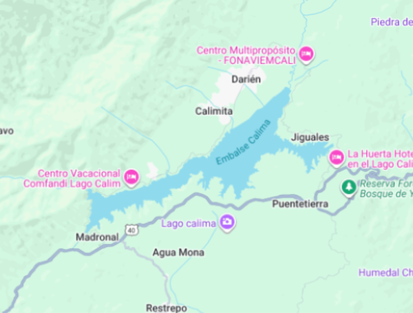 Lago Calima, Valle del Cauca.