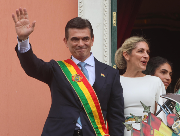 Rodrigo Paz Pereira - presidente de Bolivia