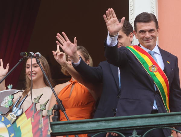 Rodrigo Paz Pereira - presidente de Bolivia