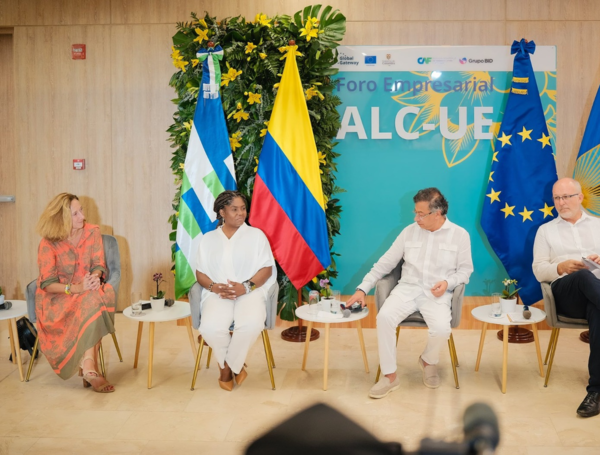 Vice President Francia Márquez accompanied President Petro at the CELAC-EU Summit.