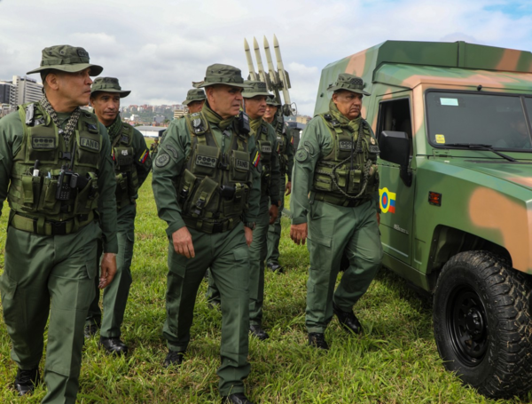 Despliegue militar en Venezuela ordenado por Nicolás Maduro.