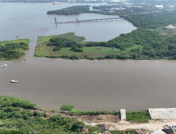Daño ambiental, económico y social por la sedimentación en la bahía de Cartagena.