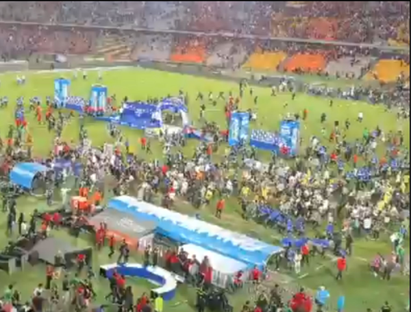 Fotos y videos de los desmanes en la final de la Copa Colombia entre ...