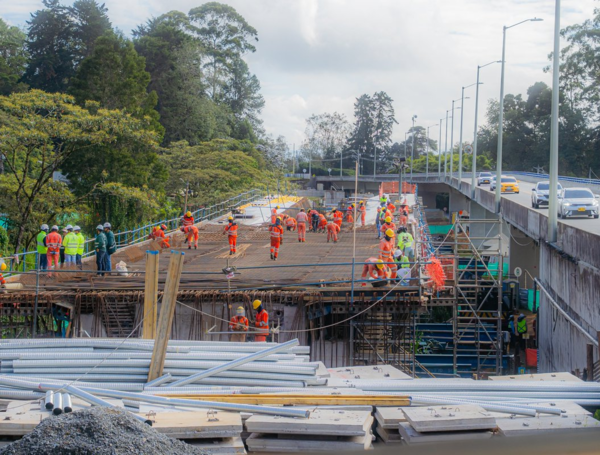 Obras del Segundo Túnel de Oriente