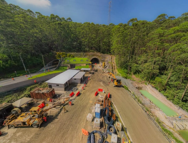 Obras del Segundo Túnel de Oriente