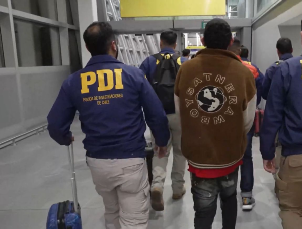 Los deportados fueron enviados a Bolivia y Colombia.