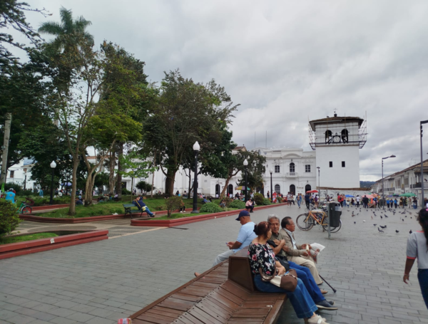 Centro histórico de Popayán.