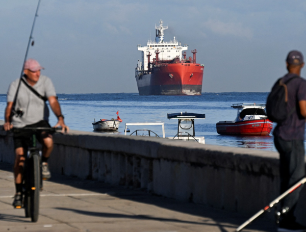 Pastorita, un buque cisterna de GLP/químico con bandera cubana, llega al puerto de La Habana el 9 de febrero de 2026.