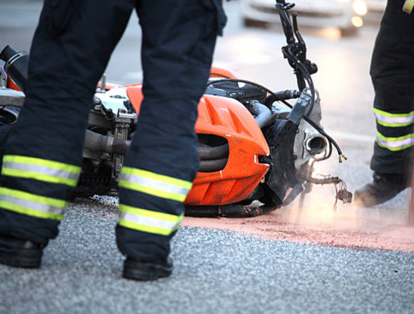 Accidente en moto Genérico