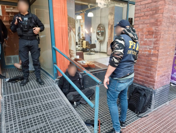 Peter Francis Kennedy, cuando fue detenido el 2 de octubre de 2024, en Argentina. Fue extraditado a Colombia el pasado 5 de marzo.