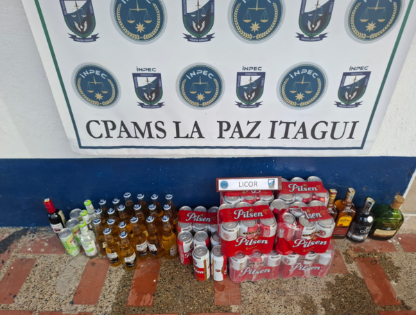Esto fue lo que quedó de la fiesta vallenata en la prisión.