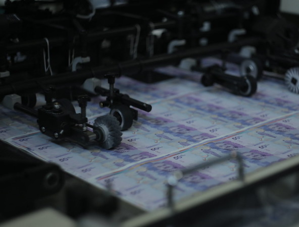 Producción de billetes