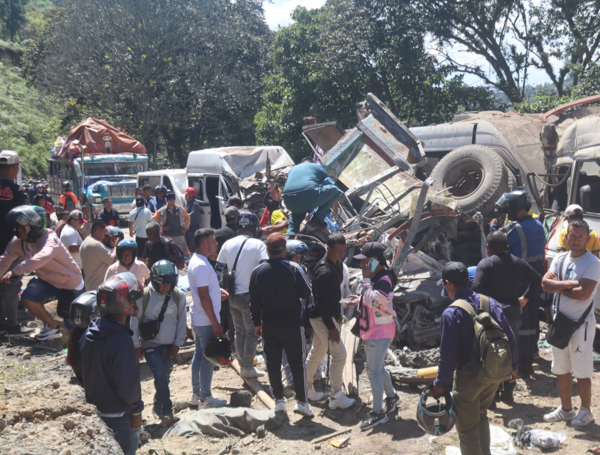 Van 14 muertos en ataque a la Vía Panamericana