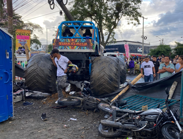 Tragedia en Popayán: un monster truck se estrella contra el público y deja dos muertos — image 3