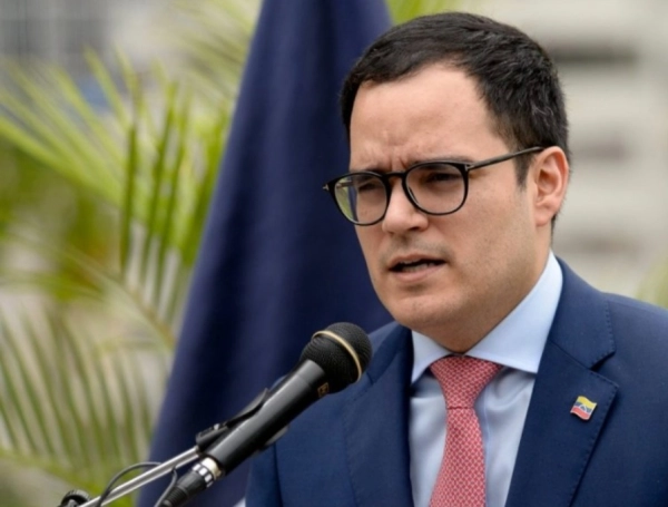 Calixto Ortega Sánchez, gobernador de Venezuela ante el FMI