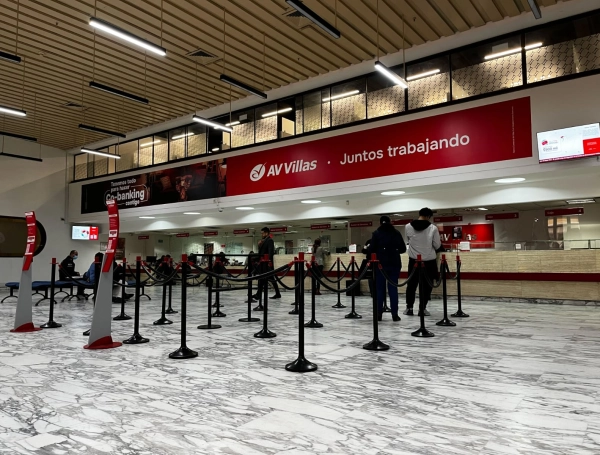 Oficina del Banco AV Villas
