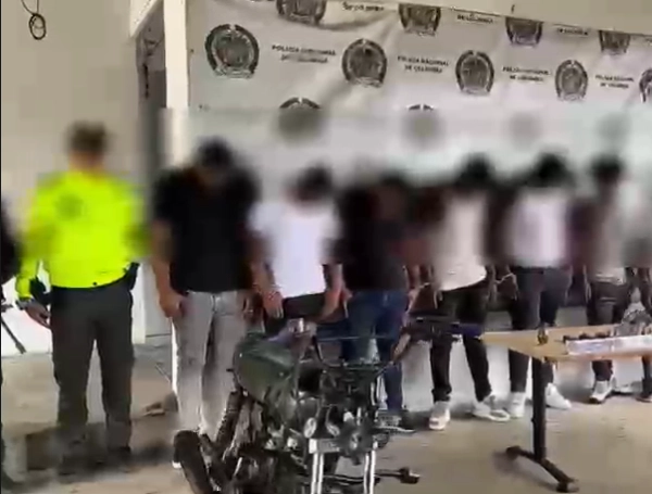 Diez integrantes de 'Los Espartanos' y 'Los Shottas' fueron capturados en Buenaventura.