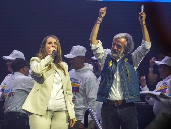 Cierre de campaña de Paloma Valencia e