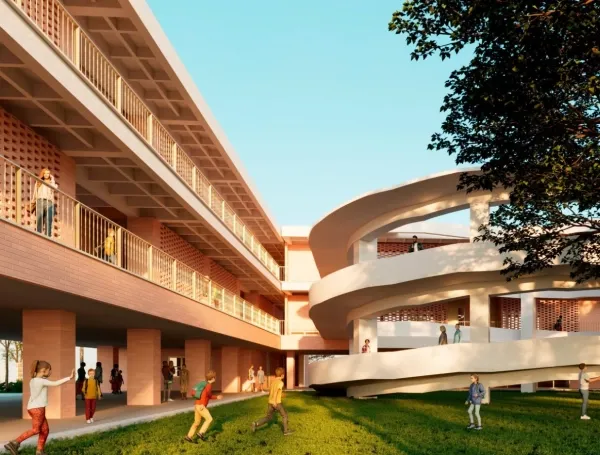 Así será la nueva Institución Educativa Primitivo Crespo.