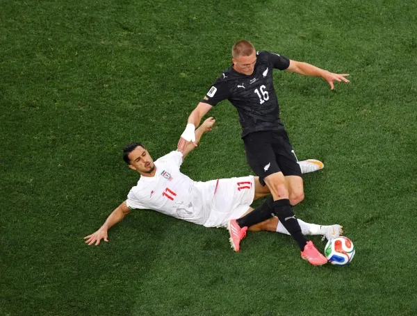Irán vs. Nueva Zelanda