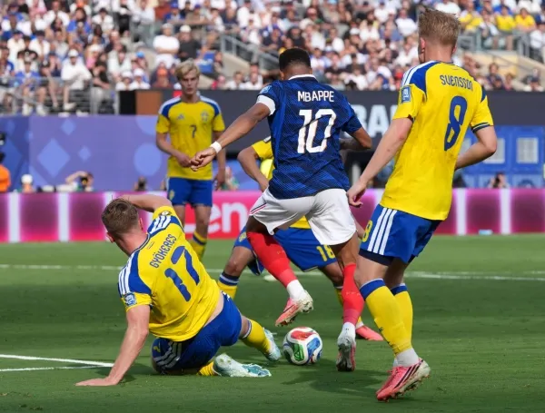 Partido Francia y Suecia.