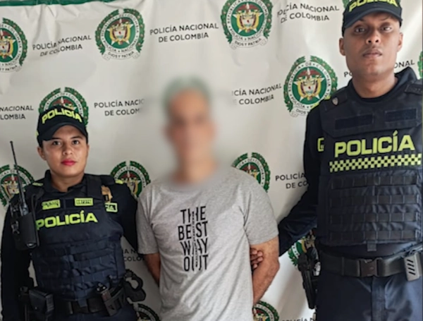 Colombiano solicitado en extradición.