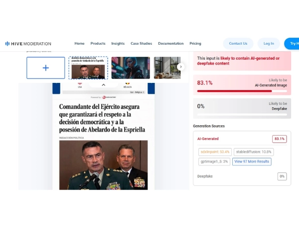 Resultado del análisis de la imagen