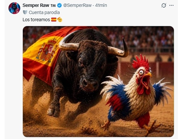 Memes de la victoria de España contra Francia en el Mundial