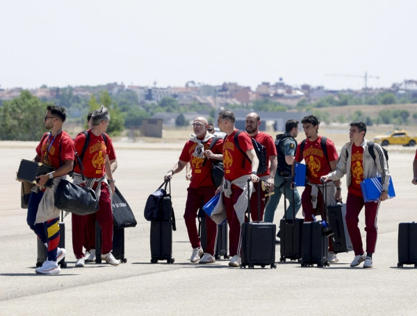 ¡Enhorabuena, campeón! Así fue la masiva fiesta de España