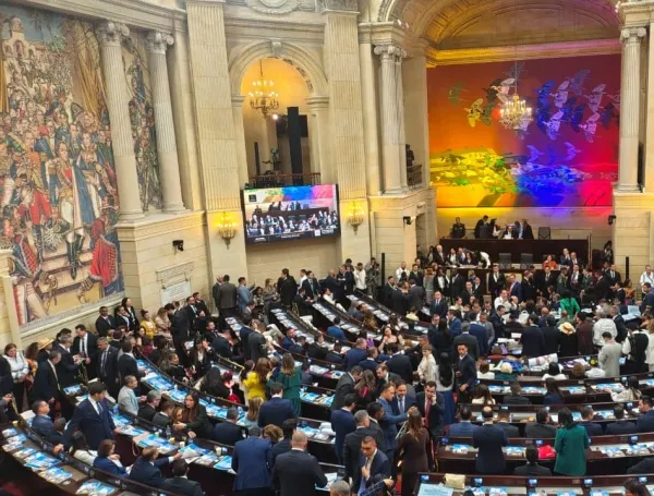 Instalación del Congreso de la República.