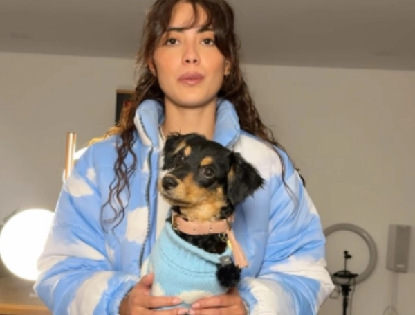 No es solo el hablado: Dulce María, la perrita costeña adoptada por familia rola, también prefiere el vallenato al tropipop