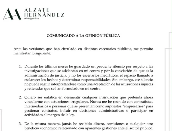 Juliana Guerrero rompió el silencio.