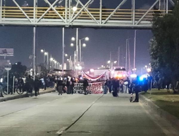 Manifestaciones en Soacha.