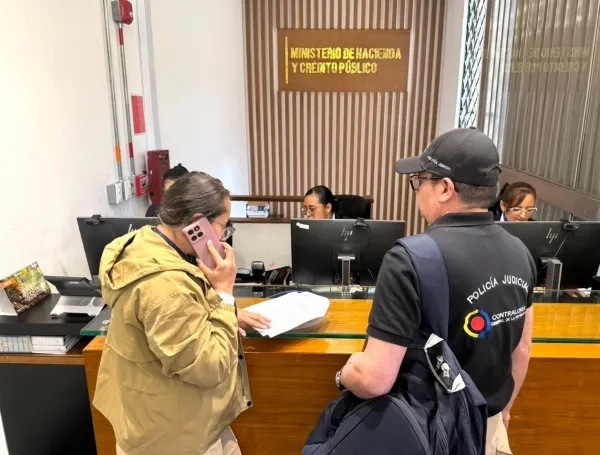 Inspección de la Contraloría al Ministerio de Hacienda.