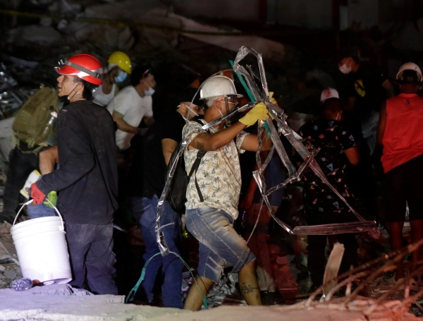 Cali noche de terremoto