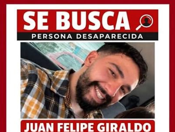 Juan Fernando Giraldo, desaparecido terremoto Pereira.