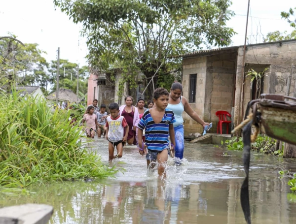 Damnificados por las inundaciones