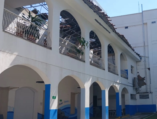 Severos daños en el Instituto para Niños Ciegos y Sordos del Valle del Cauca.