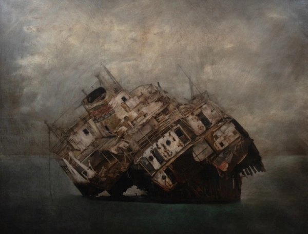 Exposición 'Destino final', del artista bogotano Hernando Alzate, en el Museo Casa Grau.