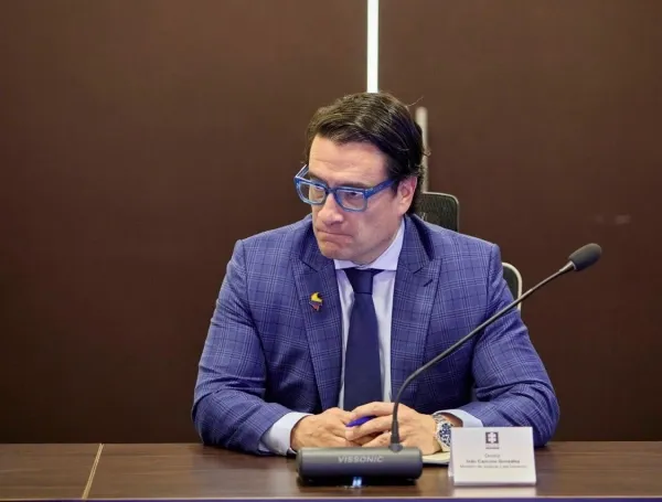 Iván Cancino, ministro de Justicia.