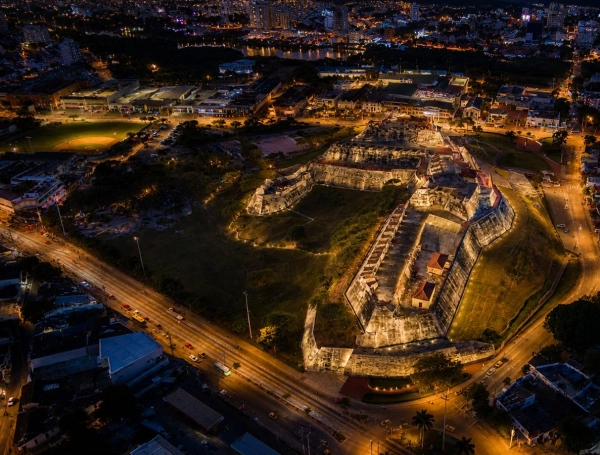 Castillo de San Felipe de Barajas en Cartagena de Indias