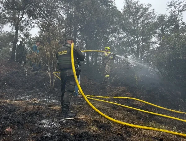 Incendio en Guatapé