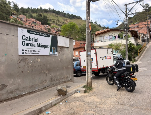 Los hechos se registraron al interior de la I.E Gabriel García Márquez, en La Sierra.