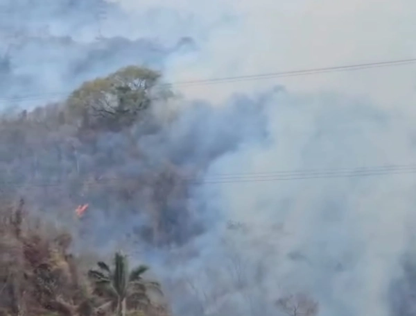 Incendio en Tolima