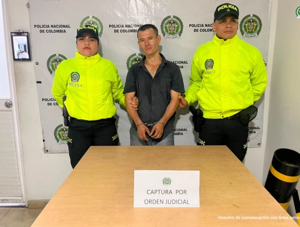 Edwin Leonicio Vélez Cartozo, no aceptó los cargos