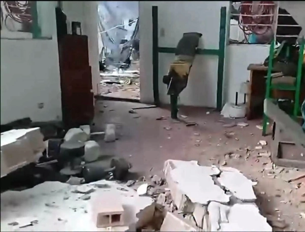 Destruyen estación de Policía de Guamalito, Carmen, Norte de Santander